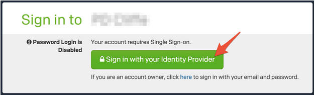 Single-sign-on-login