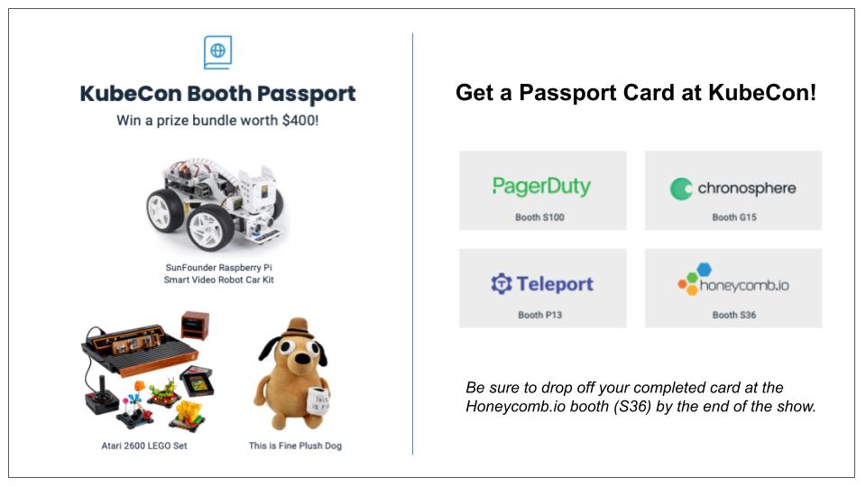 Static image of prizes for Passport Program