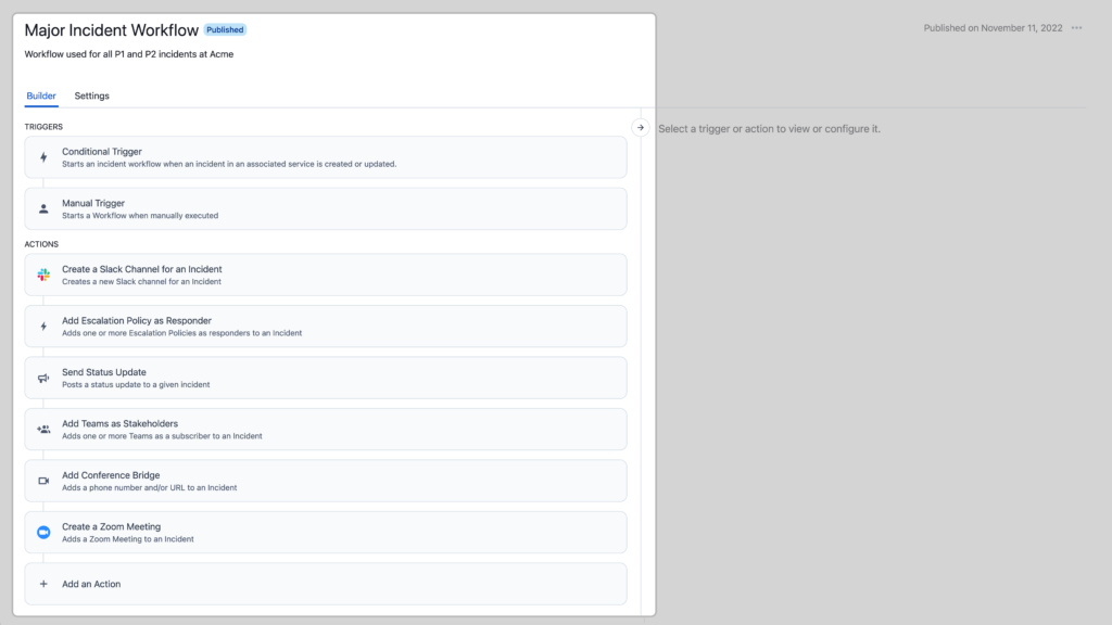 Contact us to learn more about PagerDuty Incident Workflows | PagerDuty