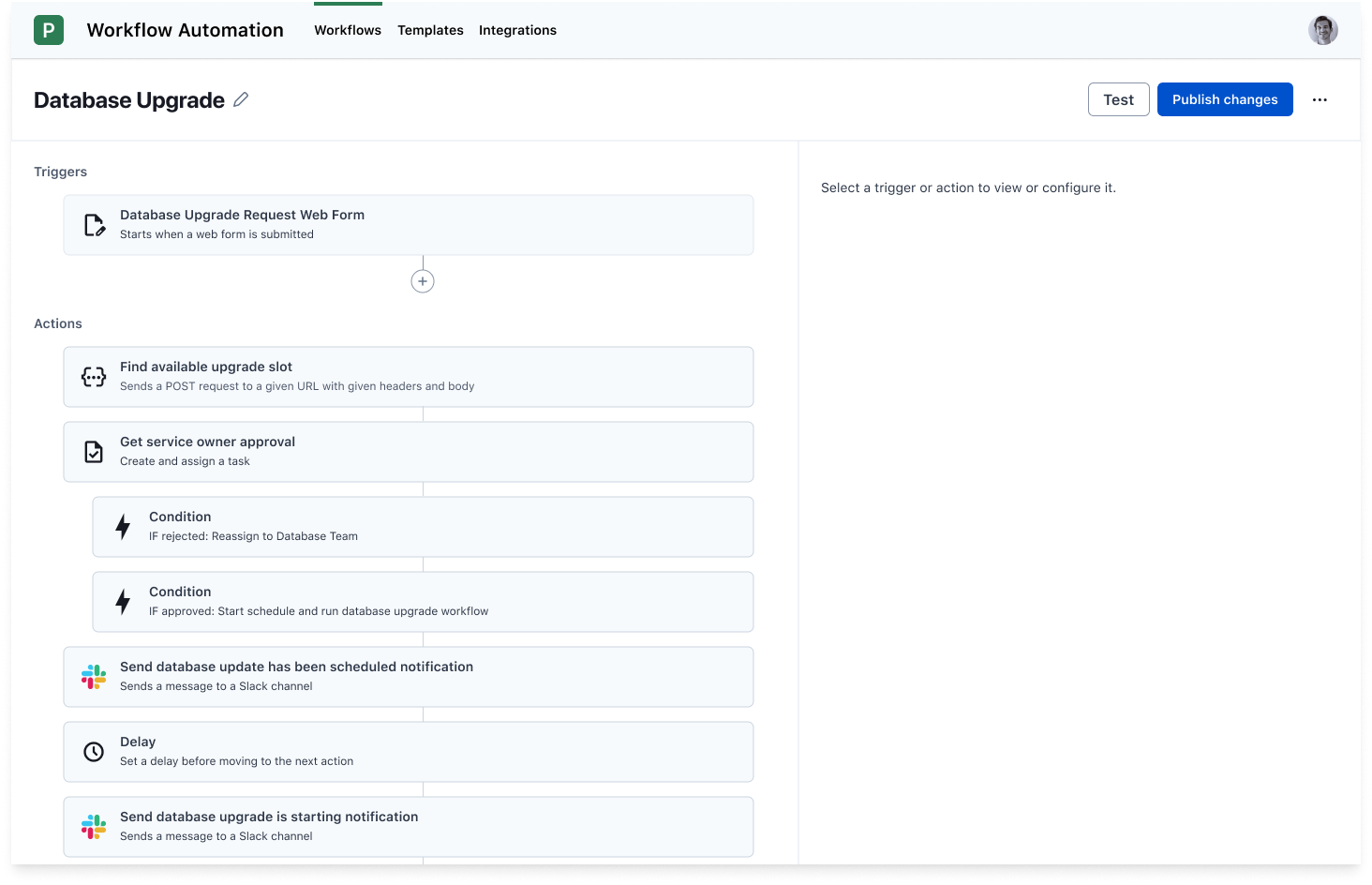 Workflow Automation Navigation