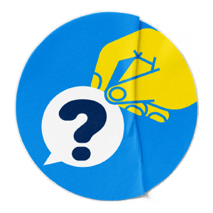 Hand holding question mark.