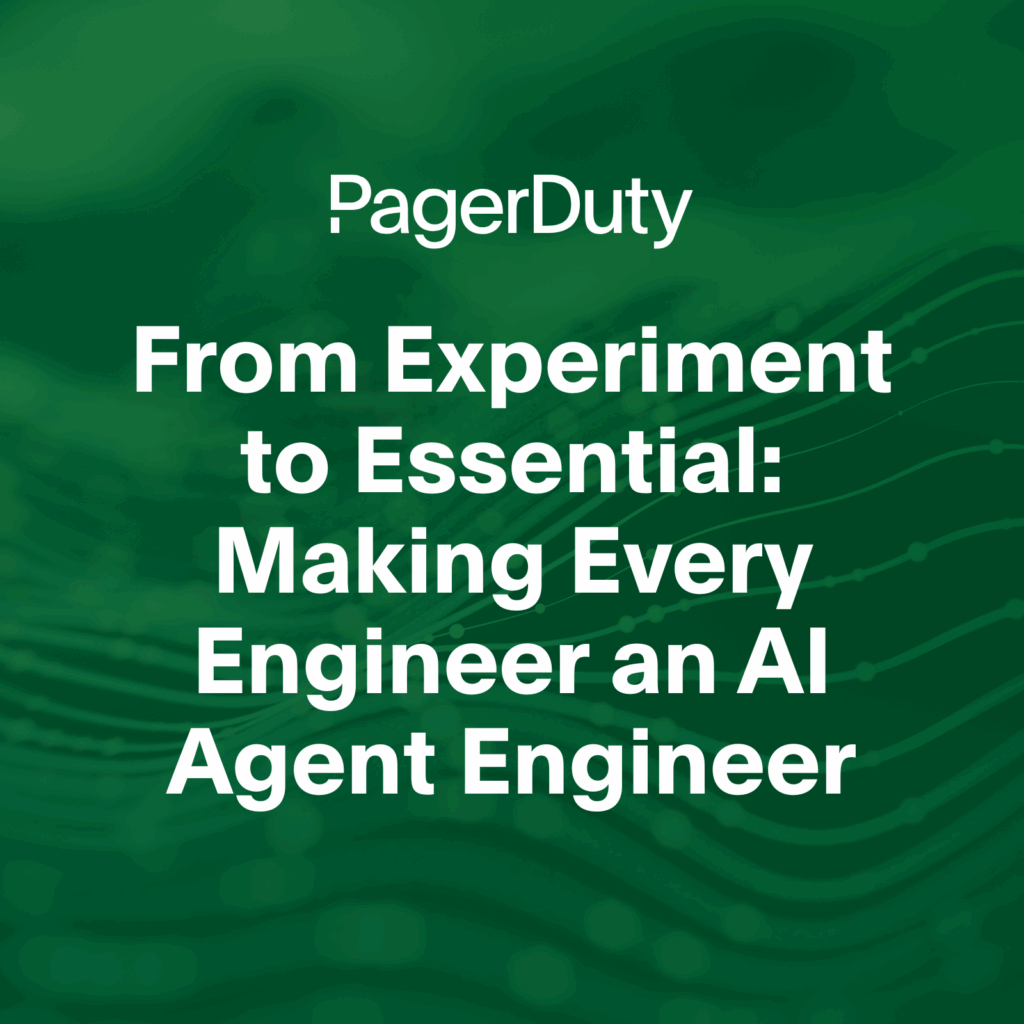 From Experiment to Essential Making Every Engineer an AI Agent Engineer
