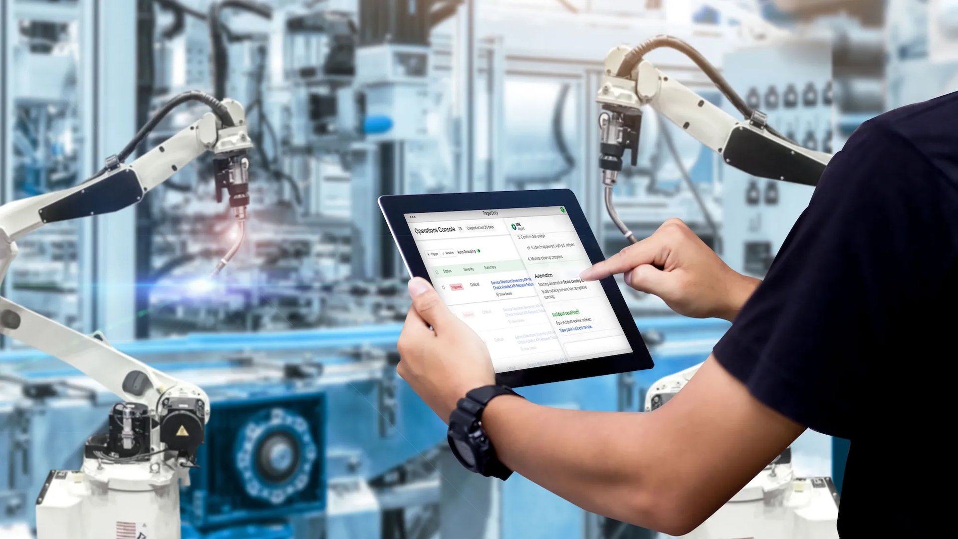 Factory floor operations