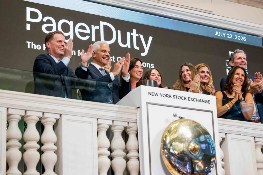 PagerDuty ringing the closing bell July 22, 2026