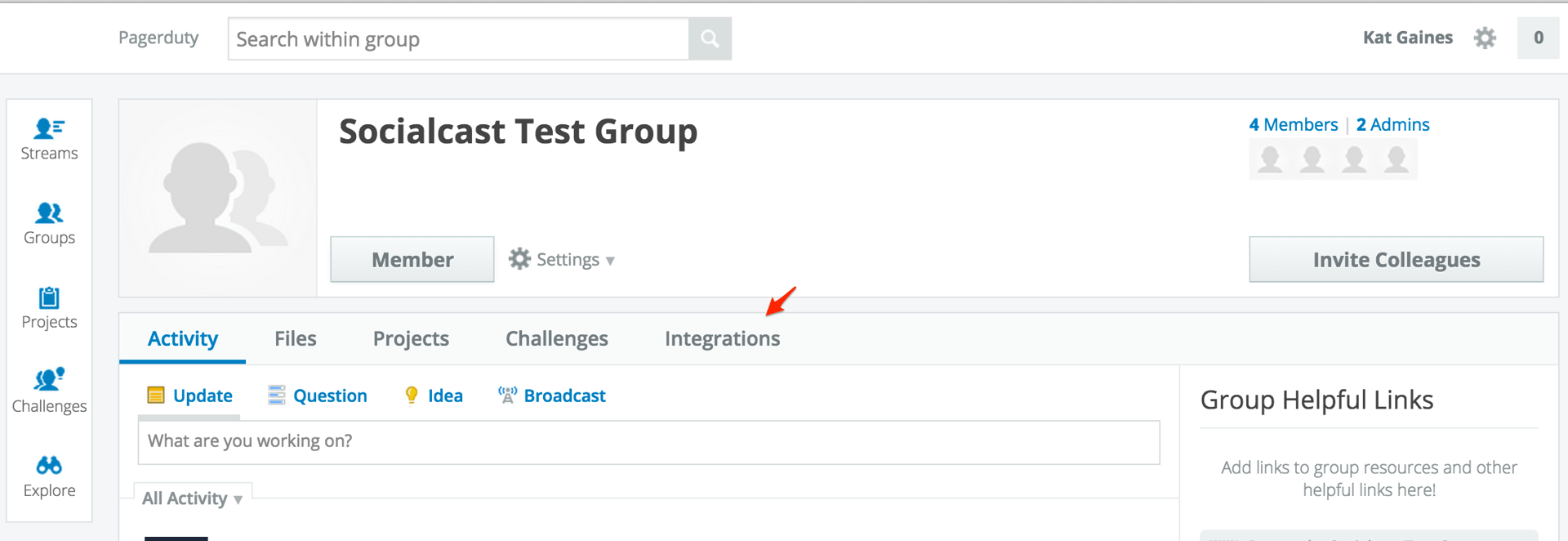 Socialcast_select_Integrations