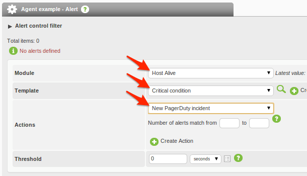 Set the agent to be critical and to alert PagerDuty