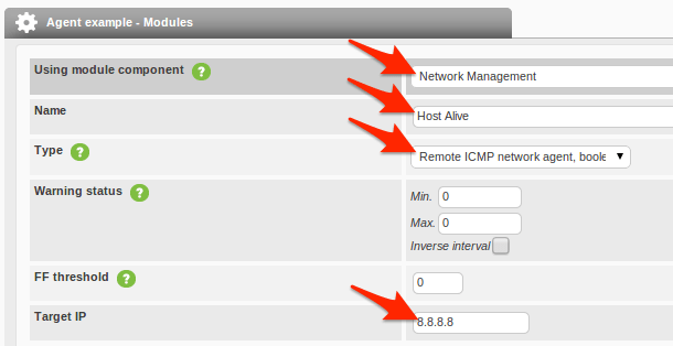 Configure the settings for the module