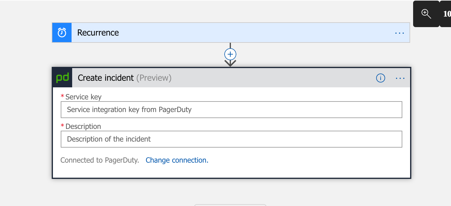 Logic Apps: Create Incident